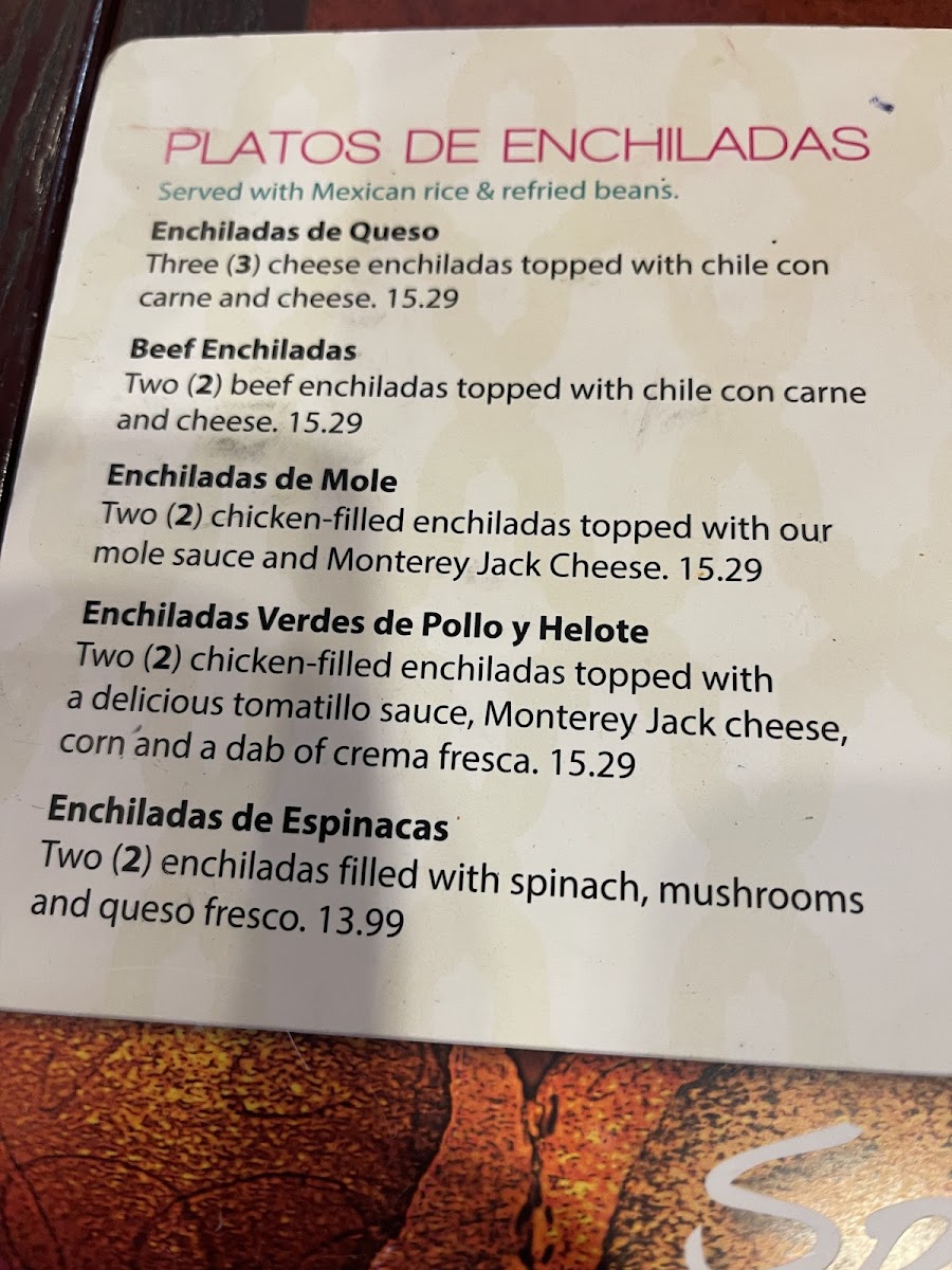 Rosario's Mexican Cafe y Cantina Menu - Image 5